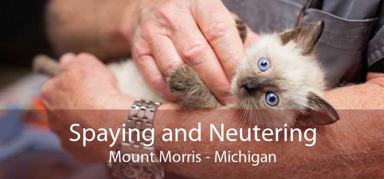 Spaying and Neutering Mount Morris - Michigan