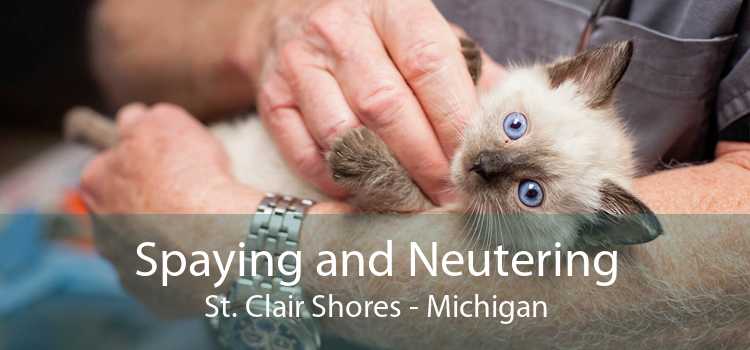 Spaying and Neutering St. Clair Shores - Michigan